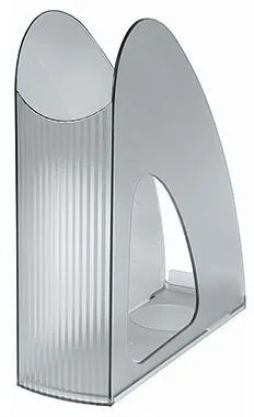 HAN Stehsammler TWIN SIGNAL 1611-69 DIN A4/C4 transluzent grau