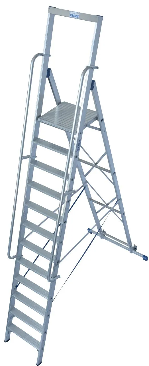 Krause STABILO Stufen-StehLeiter mit großer Standplattform 1x12 Stufen