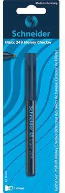 Schneider Geldscheinprüfstift Maxx 249 Money Checker 1-3mm schwarz