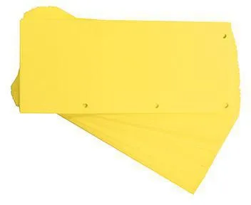 Oxford Trennstreifen Duo 400014010 160g Karton gelb 60 St./Pack.