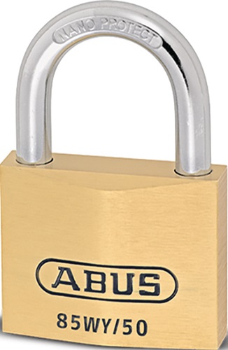 Zylindervorhangschloss Messing verschiedenschließend ABUS