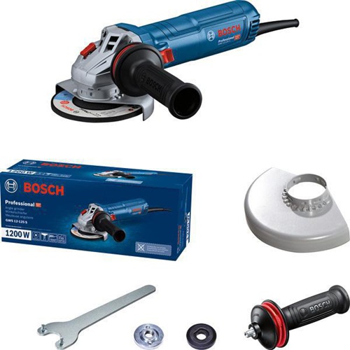 Bosch Winkelschleifer GWS 12-125 S 1200W Scheiben-D.125mm M14 Drehz. 11000 1/min