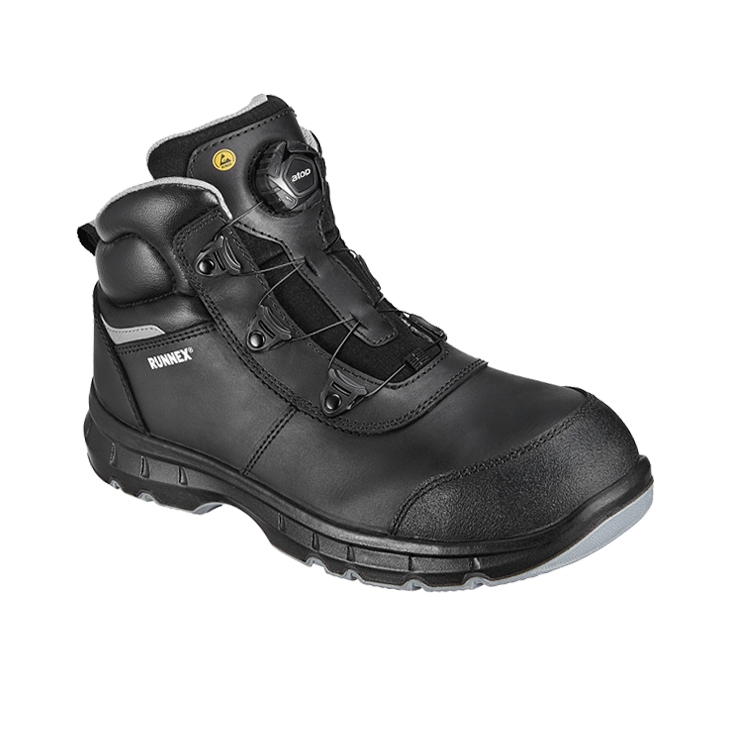 RUNNEX® S3S-ESD Sicherheitshalbschuh SportStar - schwarz - Gr. 36 - 48