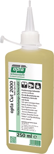 Hochleistungsschneidöl Cut 2000 250 ml Spritzflasche OPTA