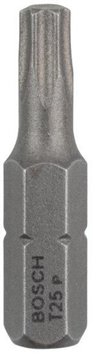 Bosch Schrauberbit Extra-Hart ISO1173 C6.3 T25 L.25mm 1/4Zoll-Außen-6kt 3St.
