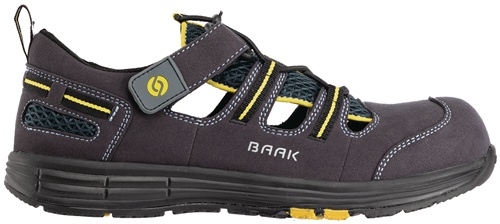 Sicherheitssandale Rene2 Mikrofaser/Meshmaterial S1P SRC ESD EN ISO 20345 BAAK