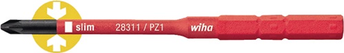 Wechselkl.SlimBit electric PZD 1x75mm VDE isol.WIHA