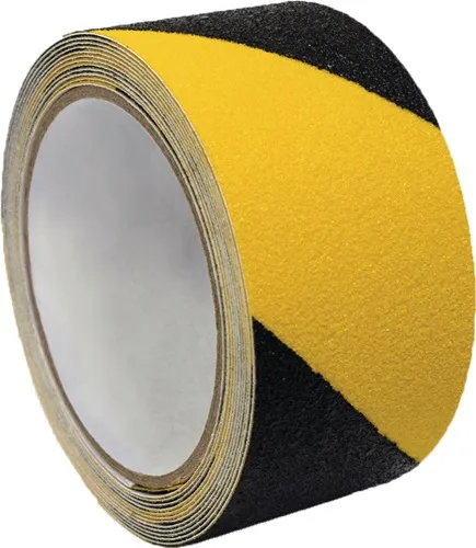 Antirutschklebeband F5750 schwarz/gelb L.18 m,B.50mm IKS