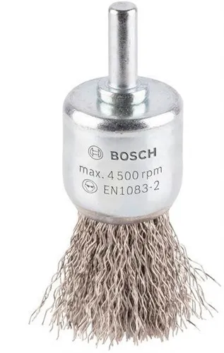Bosch Pinselbürste PRO Stainless Steel clean Drahtstärke 0,3mm D.25mm gewellt