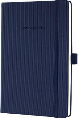 SIGEL Notizbuch Conceptum CO656 ca. DIN A5 kariert 194Bl. HC d.blau