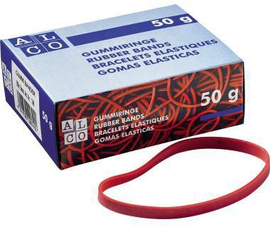 ALCO Gummiband 7631 6x200mm rot 1000g