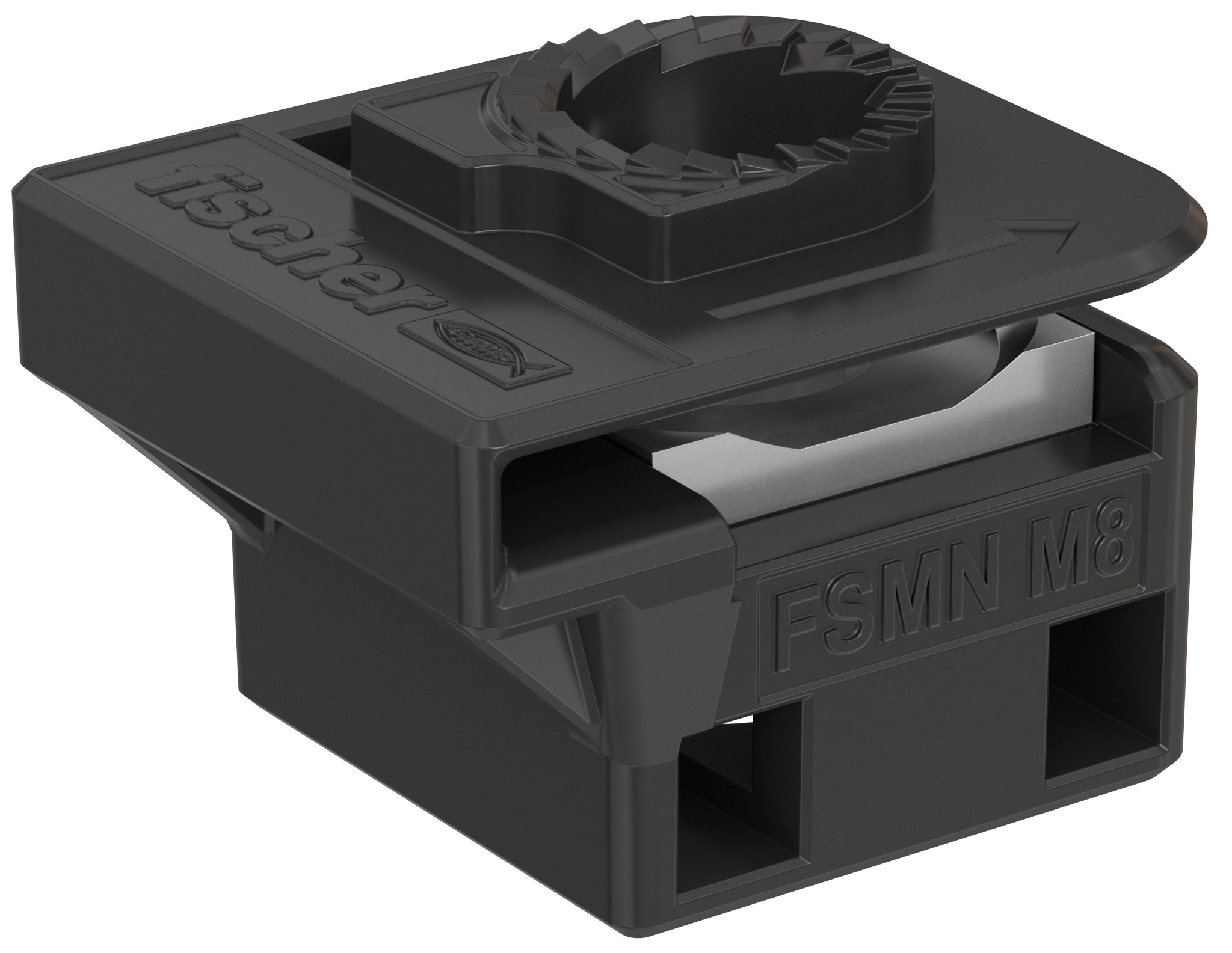fischer Schiebemutter FSMN II M8 R, Edelstahl