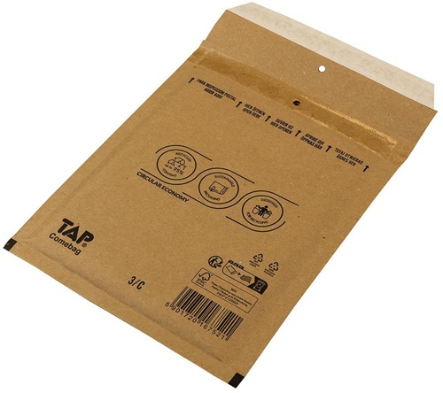 Luftpolsterversandtasche Innenmaß 140x215mm Außenmaß 170x225mm B6 Papier/Ku.