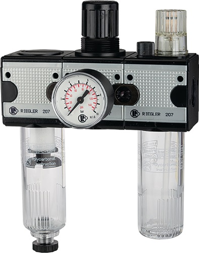 Wartungseinheit MULTIFIX Gew.G 1/2 Zoll HA BG II 5800l/min B.200,8mm RIEGLER