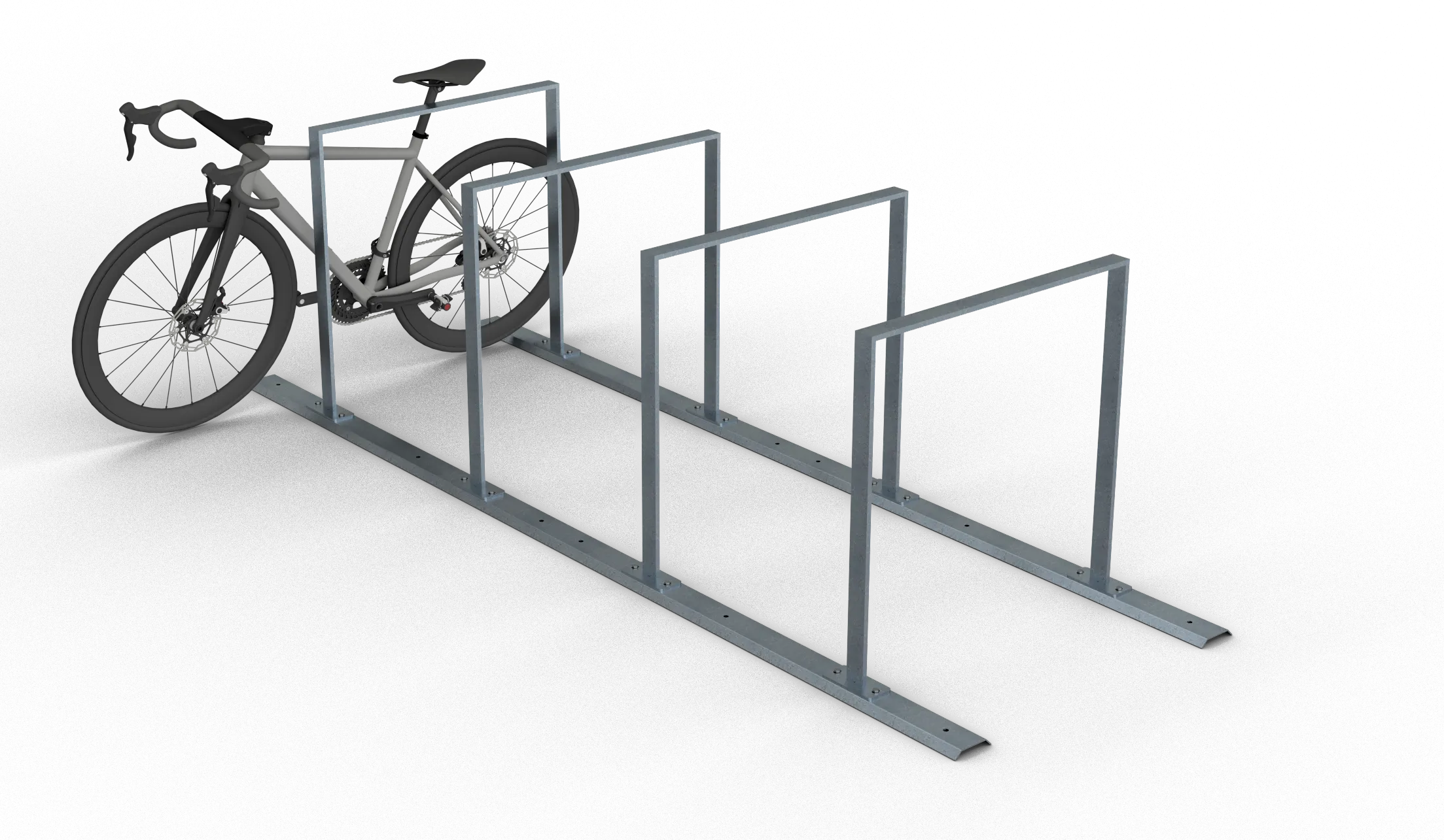 Schake Anlehnbügel aus Flachstahl 50 x 12 mm