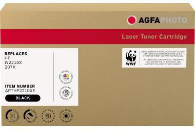 AgfaPhoto Toner APTHP2210XE wie HP W2210X 207X schwarz
