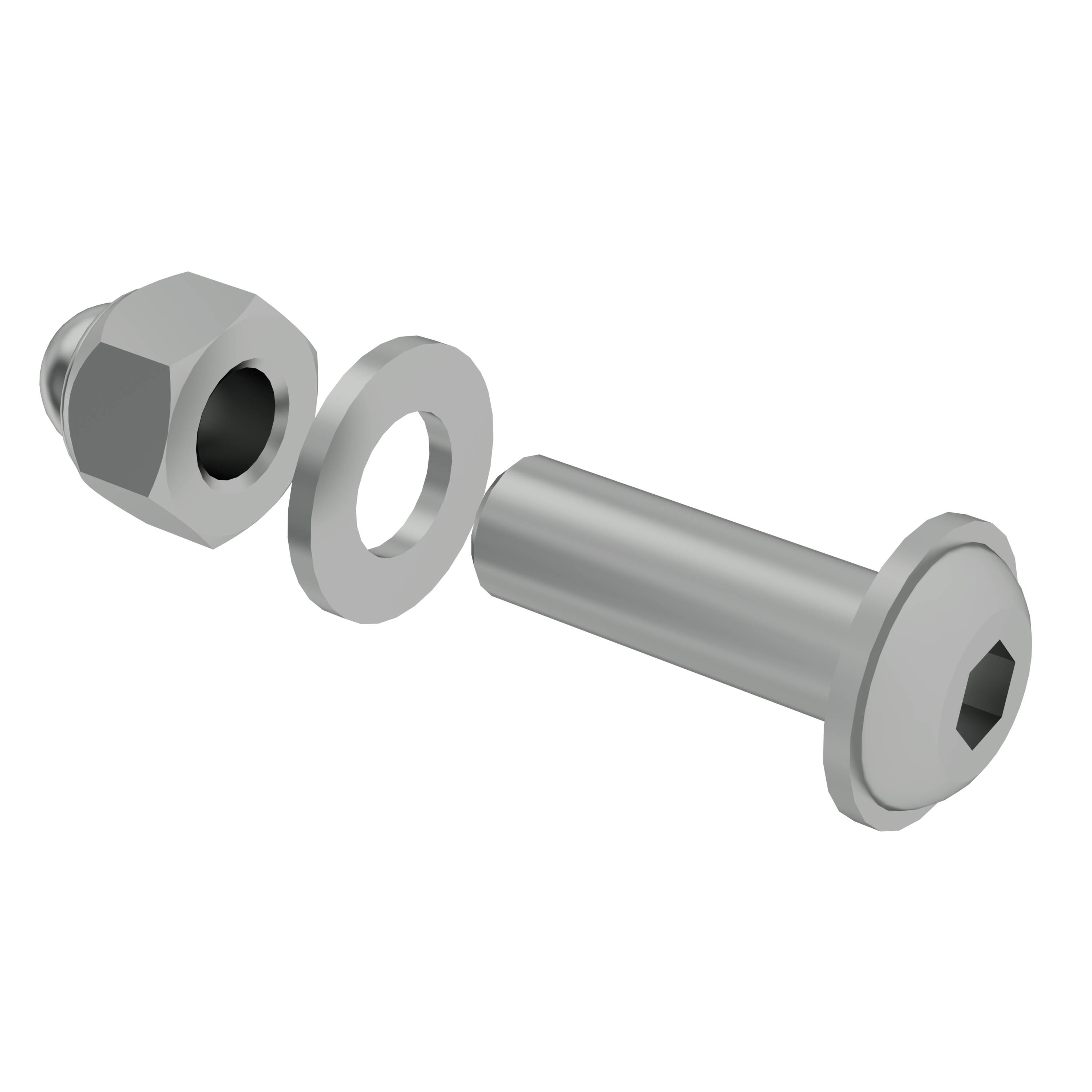MUNK Systemgeländer Verbindungsschraube M8 x 25 kpl. 