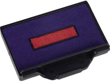 trodat Stempelkissen 6/53/2 78254 ohne Öl blau/rot 2 St./Pack.