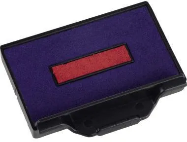 trodat Stempelkissen 6/53/2 78254 ohne Öl blau/rot 2 St./Pack.
