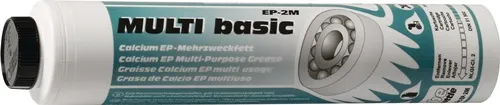 Lithiummehrzweckfett Lube-Shuttle MULTI basic 2M 400g hell Schraubkartusche MATO