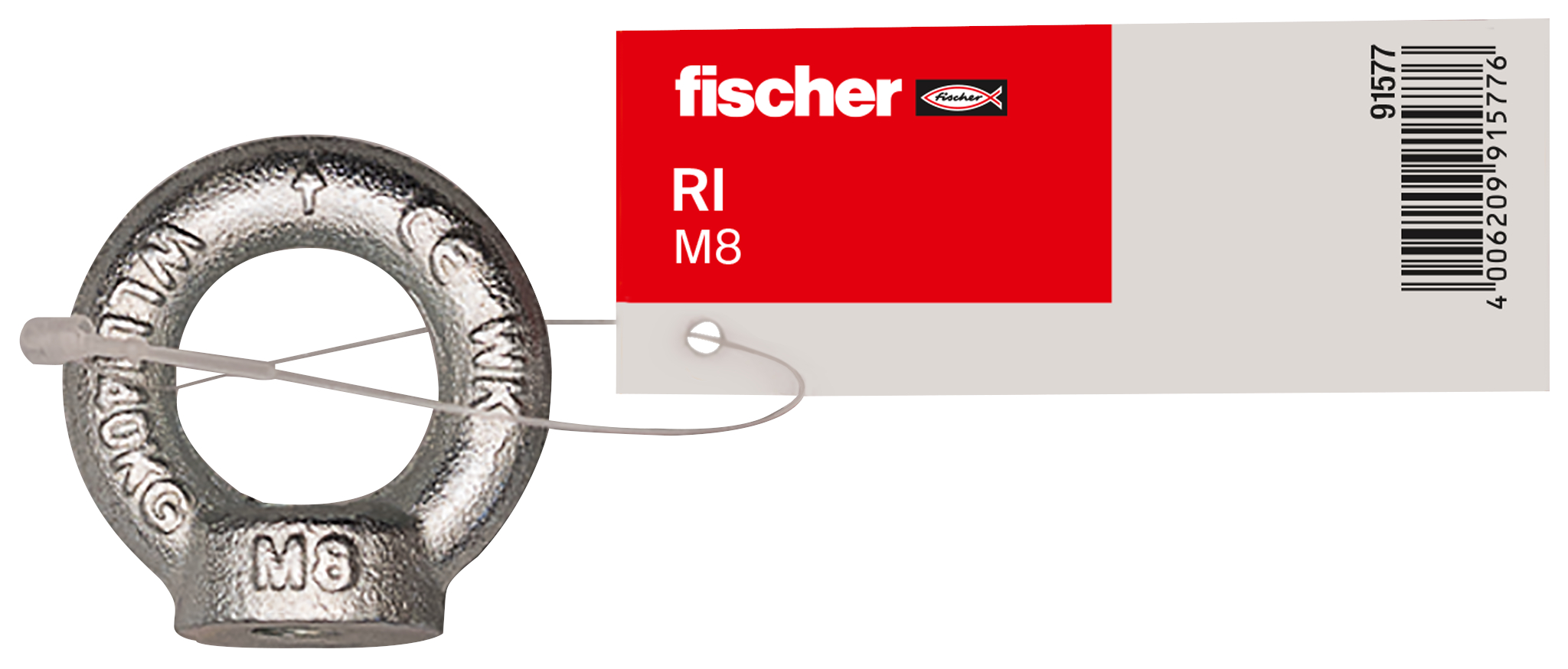 fischer Ringmutter RI M 8 E