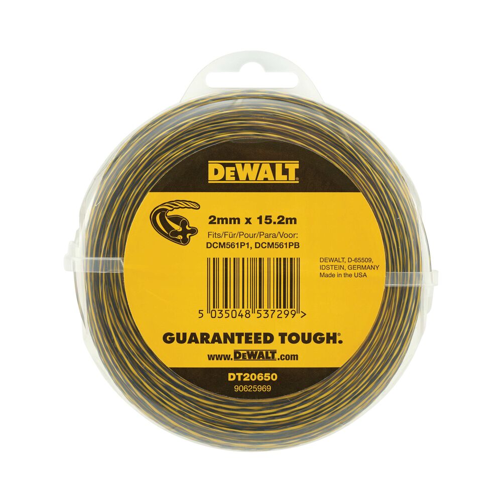 DEWALT DT20650-QZ Trimmer-Faden 15,2 m / 2,0 mm