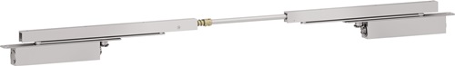 Gleitschienentürschließerset DC 860/ G 881 silber EN 1-5 Flügelmontage