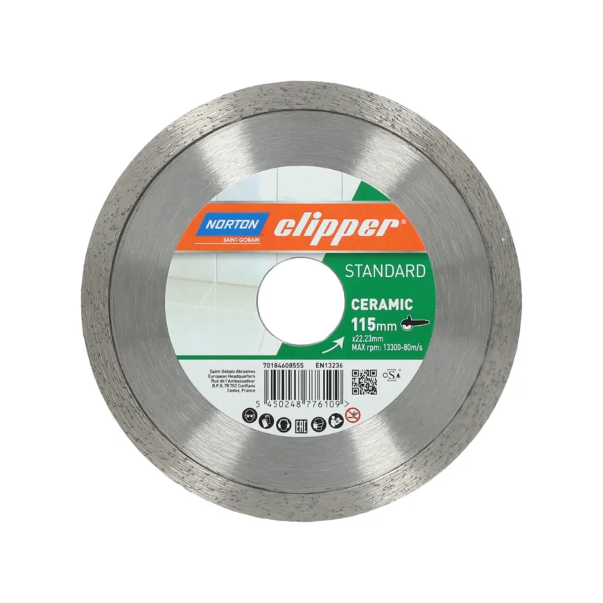 NORTON CLIPPER DIAMANTSCHEIBE STANDARD CERAMIC - 22,23 mm