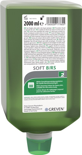 Hautreinigungslotion GREVEN® SOFT B/RS 2l Flasche f.9000 473 404
