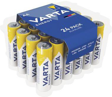 Varta Batterie 4106229224 AA Mignon 24 St./Pack.
