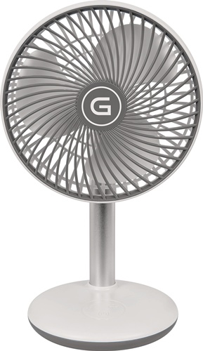 Akku-Tischventilator VENTI 3010 R D.15cm H.288mm 220-240/50 V/Hz weiss GUTFELS