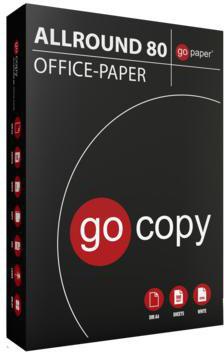 go copy Kopierpapier allround80 701-34510 A4 75g ws 500Bl.