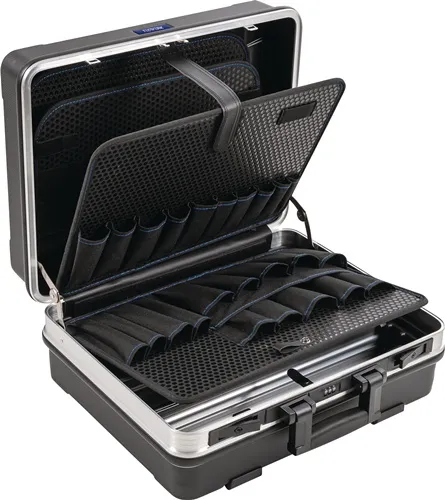 TECWERK Schalenkoffer B470xT200xH365mm 34,3l ABS-Ku.Alu-Rahmen