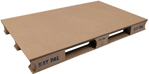 Wellpapp-Palette Maße 1200x800mm 2 Einfahröffnung TRANSPAK