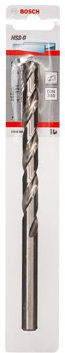 Bosch Metallbohrer HSS-G DIN340 Arbeits-L.134mm D.12mm L.205mm Typ N