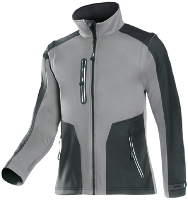SIOEN Softshelljacke TORREON grau/schwarz (624ZA2TU2)