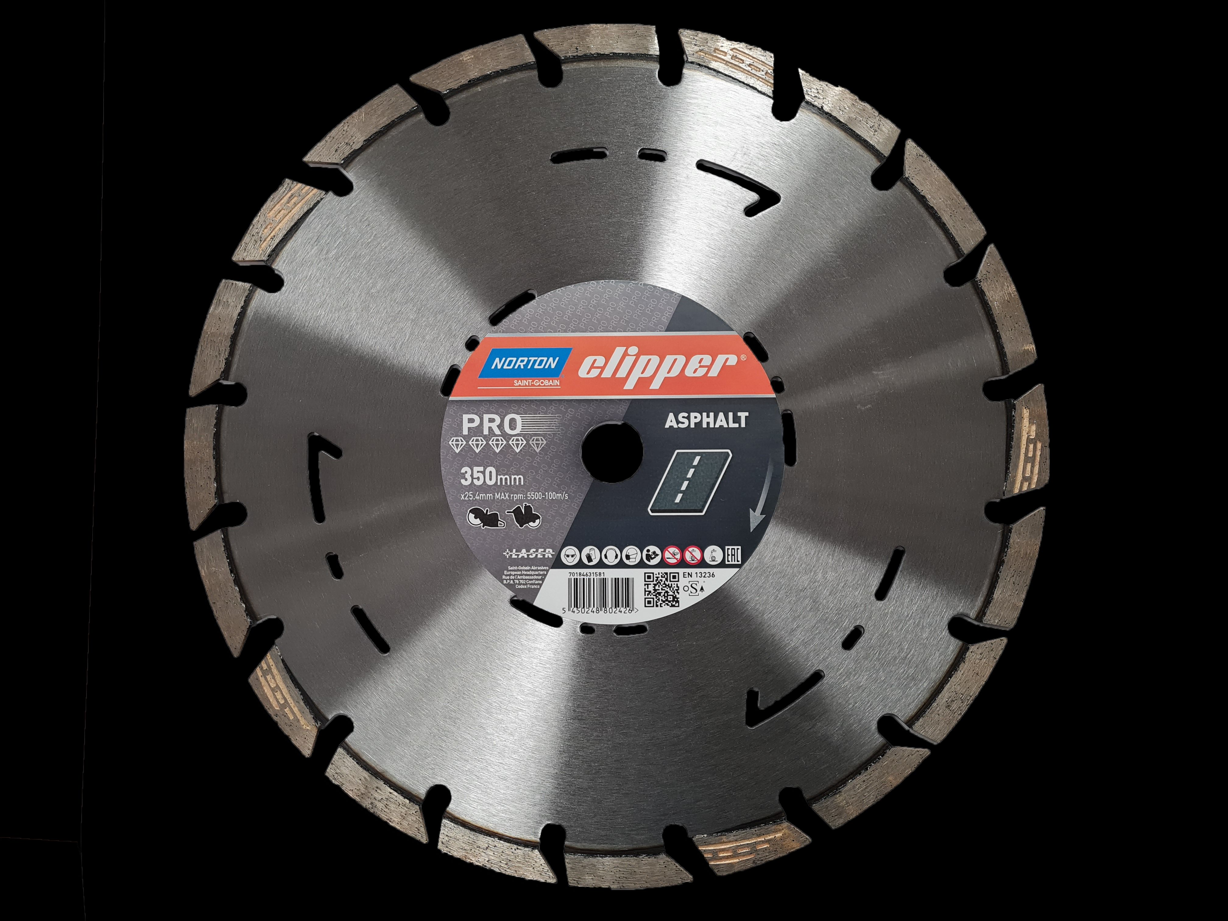Norton Clipper Diamantscheibe PRO ASPHALT II