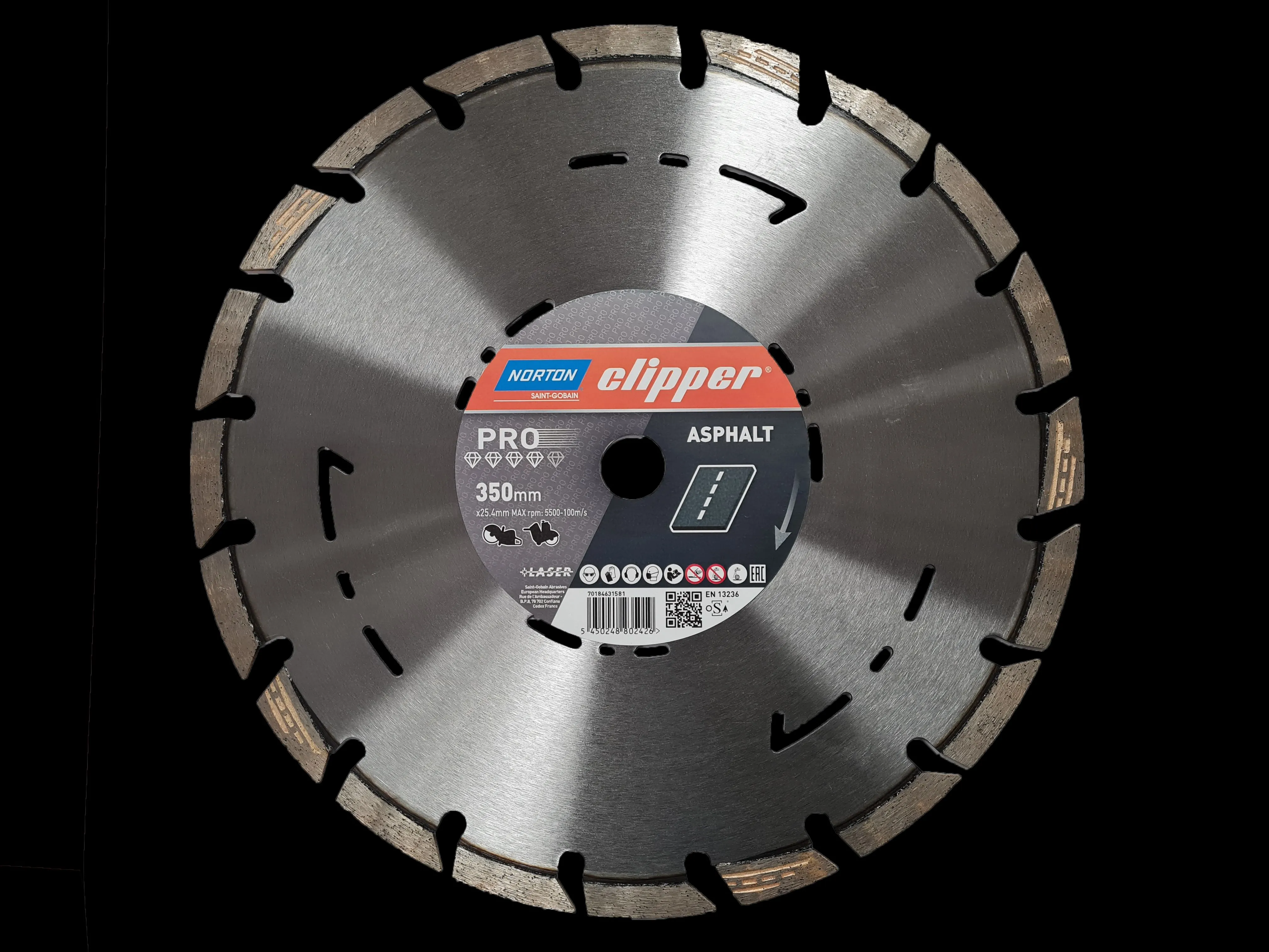 Norton Clipper Diamantscheibe PRO ASPHALT II