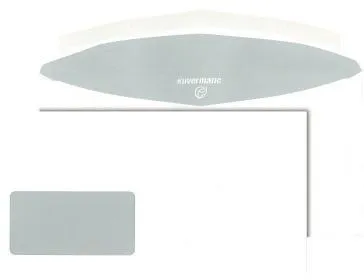 KUVERMATIC Briefumschlag 30005374 120x235mm mF 80g 1000 St./Pack.