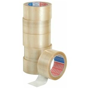 TESA Verpackungs-Klebeband Set 6-teilig, Farbe: CLEAR