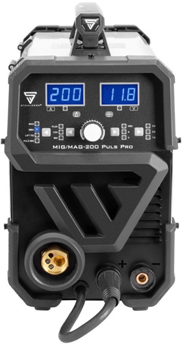 Schutzgasschweißgerät MIG MAG 200 Puls Pro IGBT Einzelgerät m.Zub.20-200 A