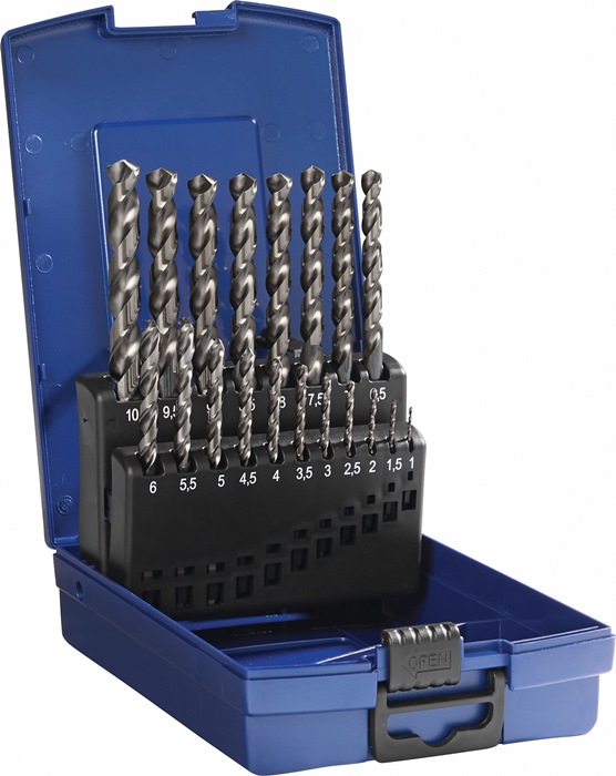 PROMAT Spiralbohrersatz DIN 338 Typ TFL