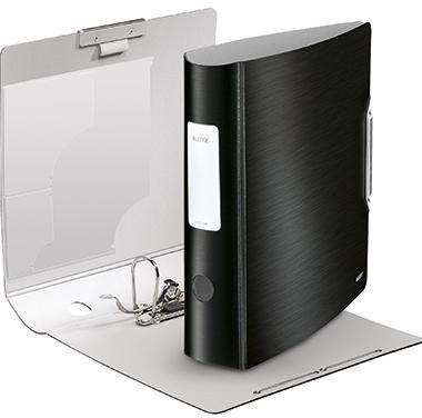 Leitz Ordner Active Style 11080094 DIN A4 82mm PP satin schwarz