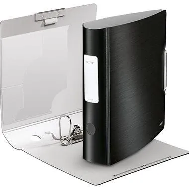 Leitz Ordner Active Style 11080094 DIN A4 82mm PP satin schwarz