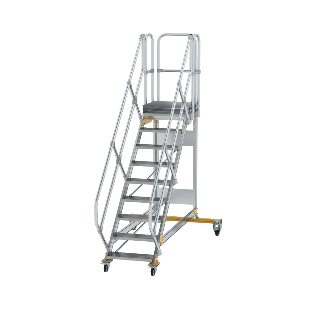 MUNK Plattformtreppe Aluminium,Stahl verzinkt