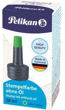 Pelikan Stempelfarbe 4K 351239 ohne Öl 28ml grün