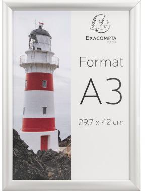 Exacompta Wandplakatrahmen 8394358D A3 Aluminium/Acryl