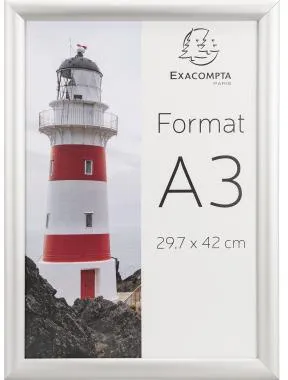 Exacompta Wandplakatrahmen 8394358D A3 Aluminium/Acryl