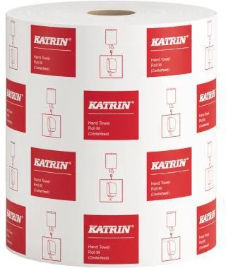 Katrin Handtuchrolle M 485049 1lg 1.000Bl. 20,5x30cm ws 6 St./Pack.