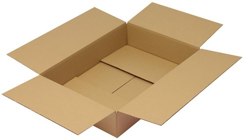 Faltkarton 1-wellig Maße 610x430x120mm A2 Qualität 1.30 C braun TRANSPAK
